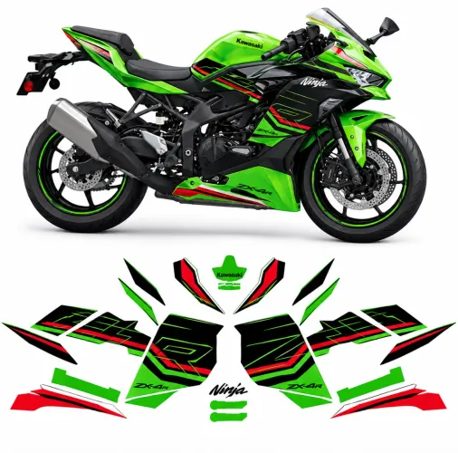 Kit adesivo completo Kawasaki Zx4r