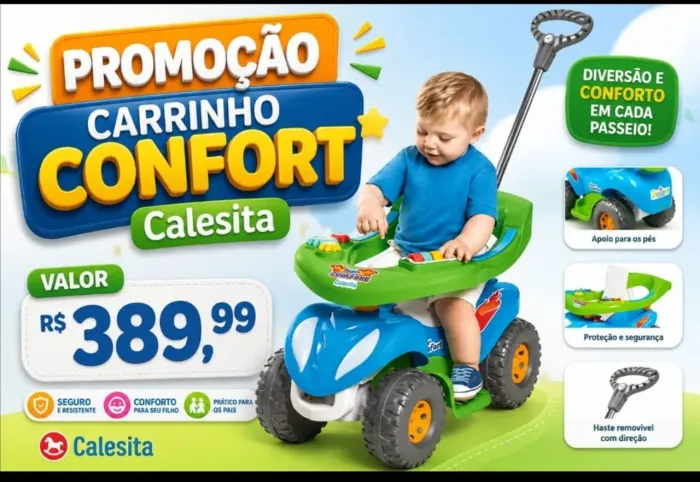 Carrinho de passeio para bebê