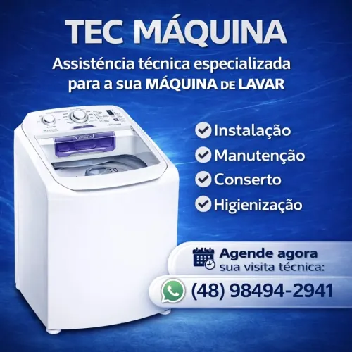 Manutenção de Máquina de Lavar Roupas