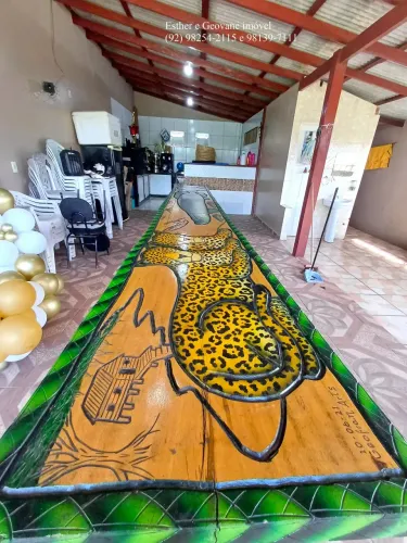Casa térrea Mobiliada Presidente Figueiredo 7 de Balbina 4 quartos 1Suíte climatizada 900m