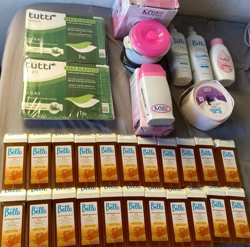 Kit de depilação 