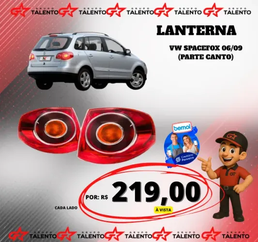 LANTERNA SPACEFOX(PARTE CANTO)