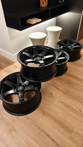 4 Rodas Gt7 Te37 Aro 18x8 - (5x114) Et33 <br>R$4.700,00