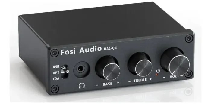 Amplificador De Fone De Ouvido Fosi Audio Q4 Mini Stereo Usb