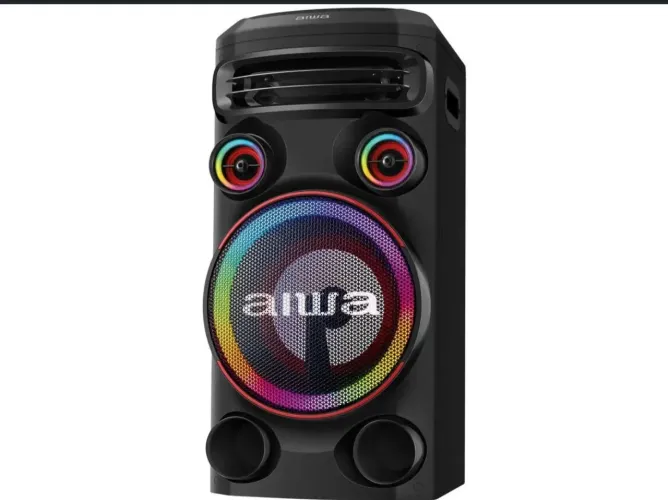 Caixa de som aiwa torre bluetooth 1600 Aws-T1W-02