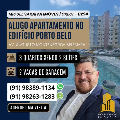APTO ED. PORTO BELO | LOCAÇÃO CONVENCIONAL E COP30