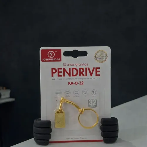 Mini Pen Drive com Chaveiro 32GB KAPBOM KA-O-32