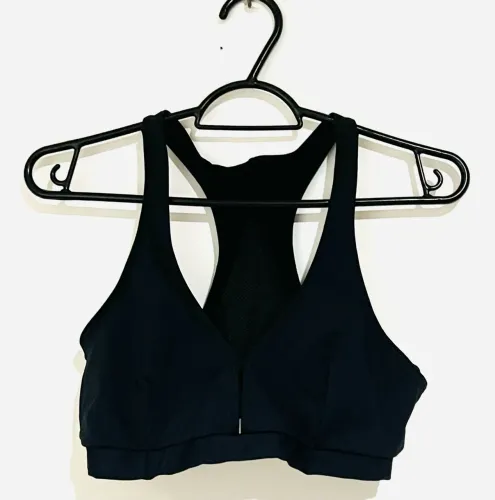 Top esportivo preto Manly tam P