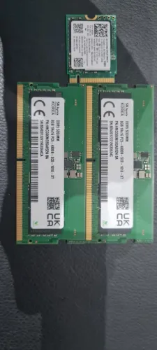 KIT MEMORIA 16 GB DDR5 (2x8GB) + SSD 128GB 
