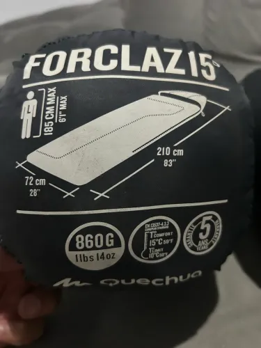 Saco de dormir FORCLAZ 15° decathon