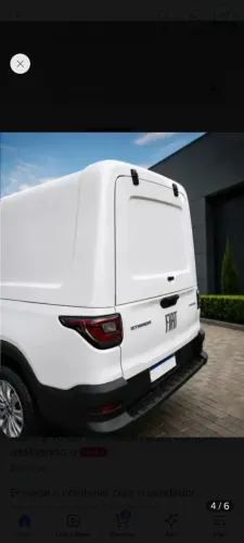 Capota de fibra para Fiat Strada 2020 em diante.