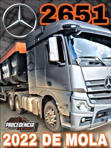New Actros 2651 6x4 22/22
