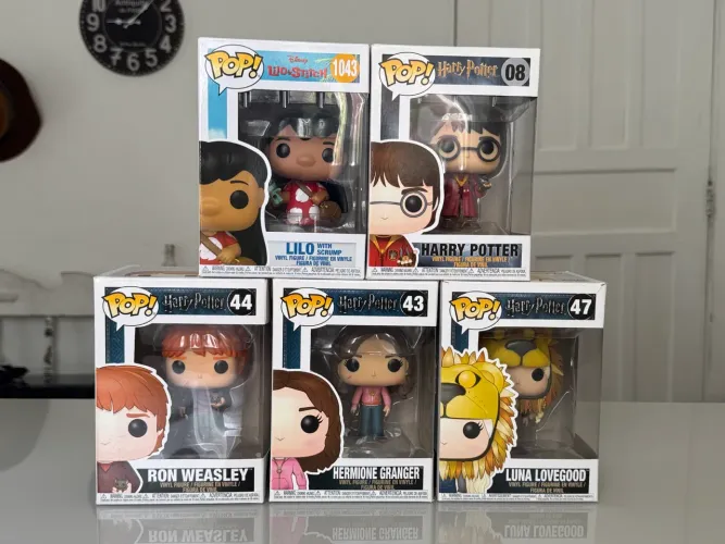 Funko Pop Harry Potter e Lilo & Stitch