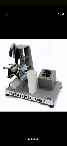 Máquina de transfer canecas long drinks nova