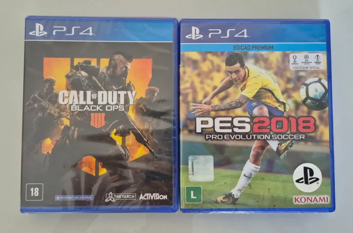 PES 2018 + COD BO 4 (LACRADOS)