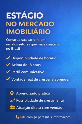 ESTAGIARIO MERCADO IMOBILIÁRIO 