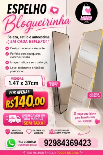 QUEIMA DE ESTOQUE ESPELHOS BLOGUEIRINHA AMARELO PRETO A PRONTA ENTREGA 