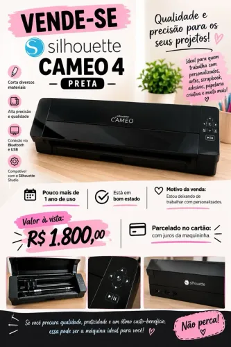 Máquina de corte cameo 4