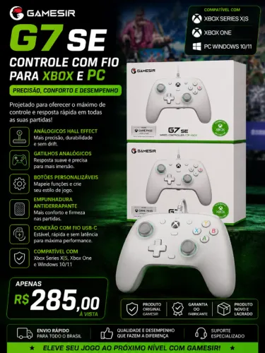 Controle Gamesir G7 SE Xbox e PC