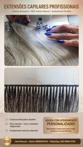 TECELAGEM MANUAL DE CABELO