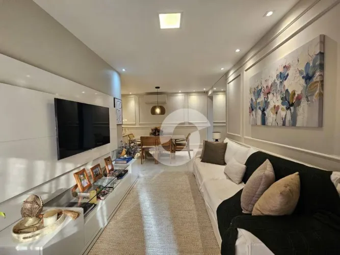 Apartamento com 3 dormitórios à venda, 100 m² por R$ 1.300.000,00 - Icaraí - Niterói/RJ