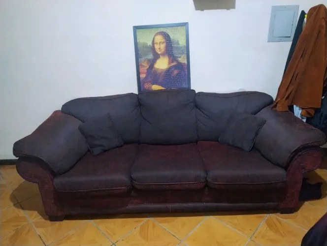 Conjunto sofá 2 e 3 lugares