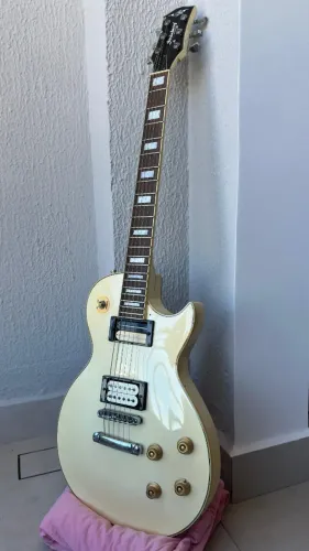 Guitarra Strinberg Les Paul Branca - Captadores Malagoli + EMG | Excelente Timbre