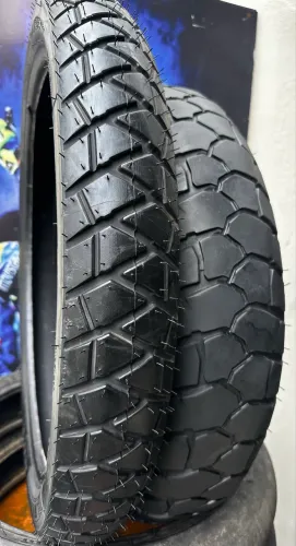 PAR DE MICHELIN ANAKEE adventure 90/90-21 e 150/70-17 USADOS