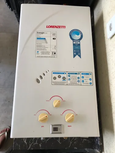 Aquecedor a gás 15L/min Lorenzetti LZ1600 N GN