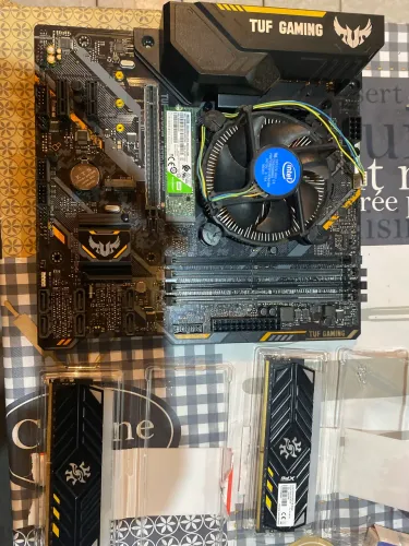 Kit Upgrade B360M TUF Gaming + i5 9400F + SSD M2 480GB + 16GB RAM 3200mhz