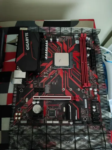 processador R7 5700x3d + placa mae B450m