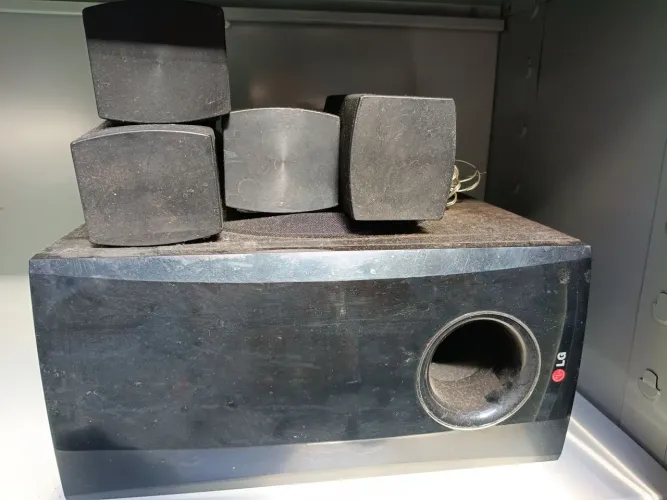 home theater LG sem uso 