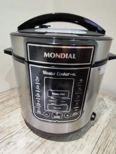 PANELA DE PRESSAO ELETRICA DIGITAL MONDIAL 1000W - 6L
