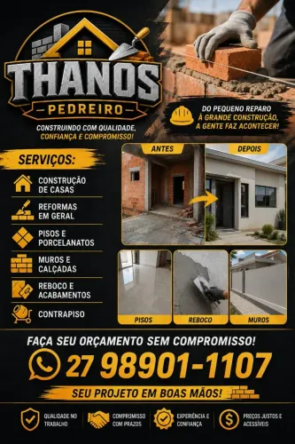 Construção e Reformas.
