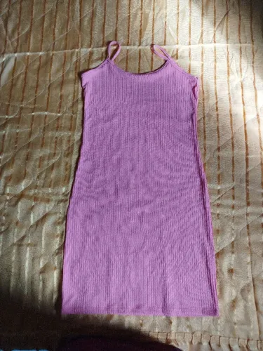 Vestido rosa, casual