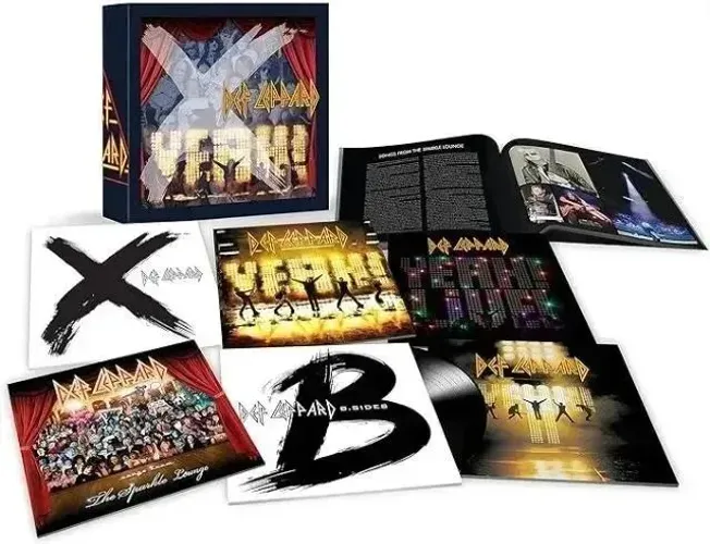 Def Leppard Vinyl Collection Volume 3 Box com 9 LPs vinil