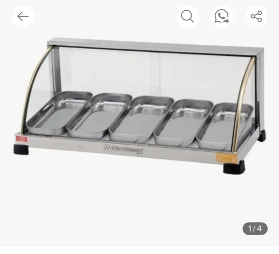Estufa para salgados