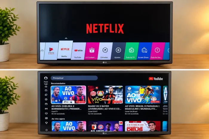 Smart TV LG 32 polegadas - Modelo 32LH570B