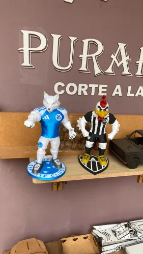 Mascotes Futebol (Chama no pv e adquira do seu time favorito)