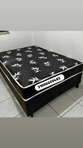 Cama box casal Molas Ensacadas Bianca // Mega Confortável!!!!!