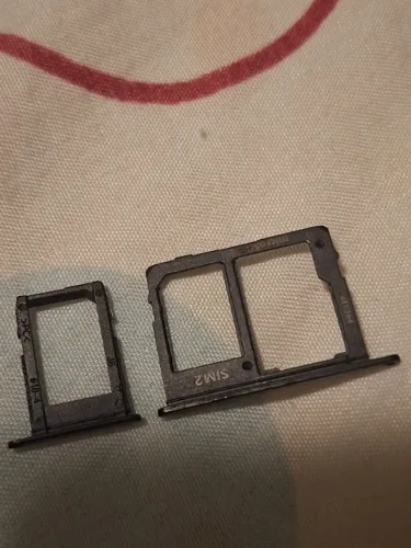 Gaveta Chip Para Samsung Galaxy J8 Preto