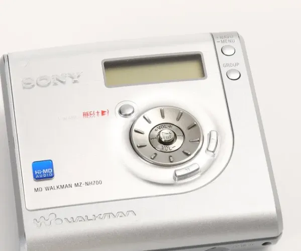 Md Minidisc Sony Portatil Mz-Nh700 Hi Md Mdlp Net Md e Tocando Perfeitamente.