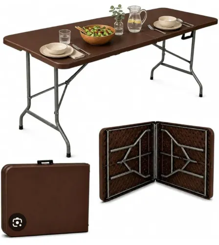 Mesa articulada marron exclusiva nova