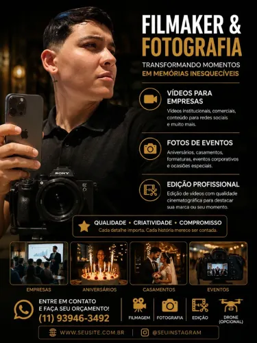 Fotógrafo e Filmaker ?