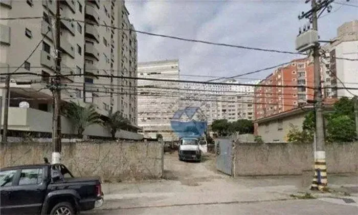 Terreno Área total de 1.447,79 m² à Venda - Gonzaga, Santos