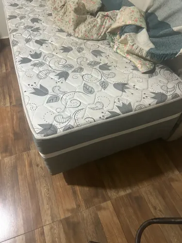 Cama box conjugada de solteiro