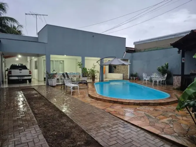 Casa 3 quartos com piscina e área gourmet