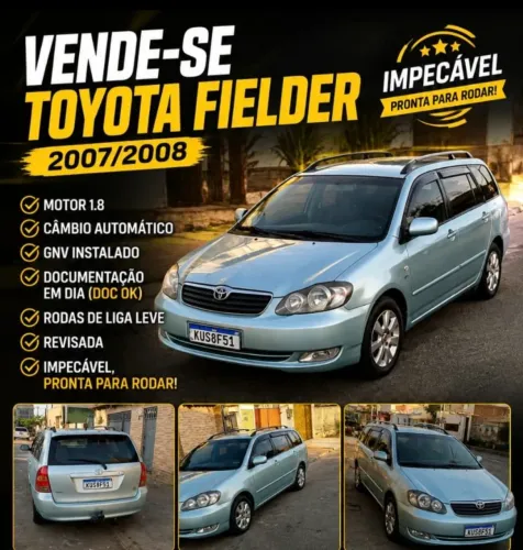 Toyota Corolla Fielder SW 1.8/1.8 XEI Flex Aut. 2008
