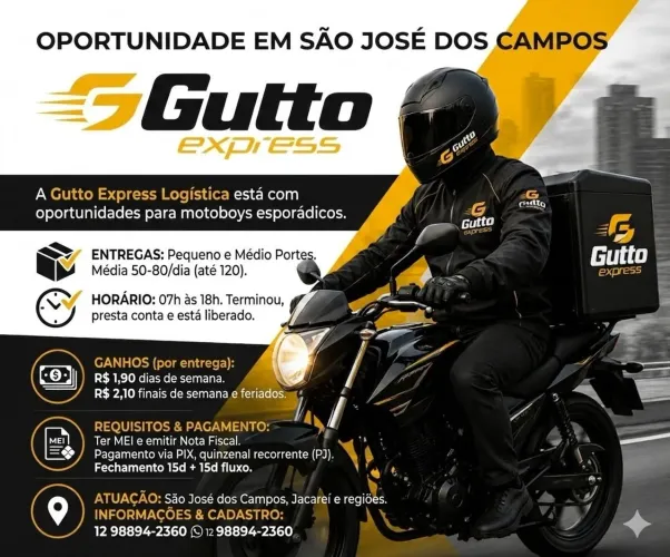 Vaga de Motoboy