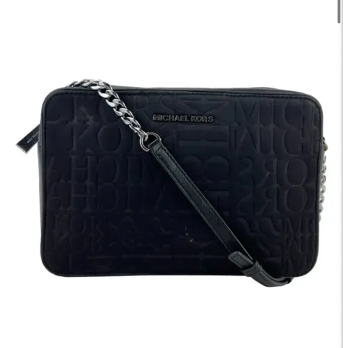 Bolsa Michael Kors (Preta com ferragens)